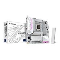 GIGABYTE MB Sc LGA1851 B860M AORUS ELITE WIFI6E ICE, Intel B860, 4xDDR5, 1xUSB4, 1xDP, 1xHDMI, WiFi, mATX