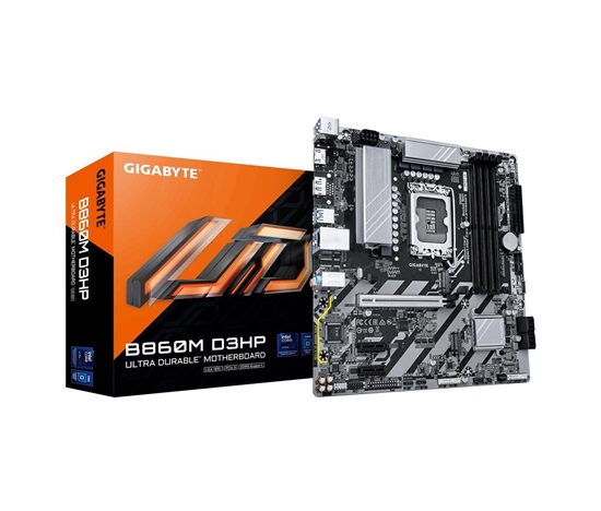 GIGABYTE MB Sc LGA1851 B860M D3HP, Intel B860, 4xDDR5, 1xDP, 1xHDMI, mATX