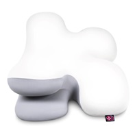 CONNECT IT Anatomický polštář Virgo, Bílá