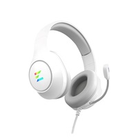 ZALMAN headset ZM-HPS310 RGB, Herní, Drátový USB, 7.1, bílá