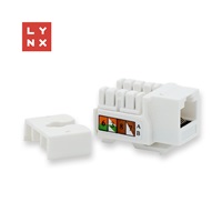 LYNX keystone UTP Cat5e, 90 stp., bílý