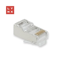 LYNX konektor STP Cat5e, 30µ, 100ks