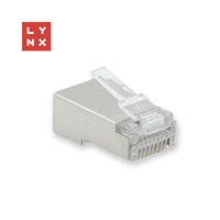 LYNX konektor STP Cat5e, 30µ, 100ks