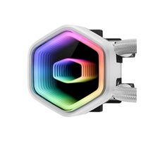 Cooler Master vodní chladič MasterLiquid 240 Core II, 2x240mm, LGA1851, AM5, bílá