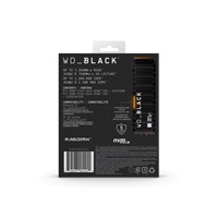 WD BLACK SSD NVMe 8TB PCIe SN850X, Powered by SanDisk, Gen4, (R:7200, W:6600MB/s), Chladič