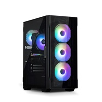 ZALMAN case I3 NEO TG, Mid Tower, ATX, 2xUSB 3.0, 1xUSB 2.0, 4x 120mm RGB Fan, černá