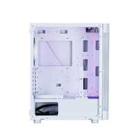 ZALMAN case I4 TG, Mid Tower, ATX, 2xUSB 3.0, 1xUSB 2.0, 4x 120mm RGB Fan, bílá
