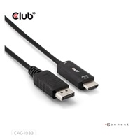 Club3D Adaptér aktivní DisplayPort 1.4 na HDMI HDR (M/M), 2m