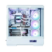 ZALMAN case P50 DS, Mid Tower, ATX, 2xUSB 3.0, 1xUSB-C, 4x 120mm ARGB Fan, Boční display, bílá