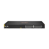 HPE Aruba Networking CX 6100 24G Class4 PoE 4SFP+ 370W Switch