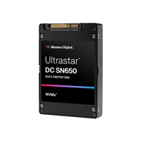 WD Enterprise SSD 7.68TB Ultrastar DC SN650, PCIe Gen4, (R:6500, W:1900MB/s), RI-1DW/D BICS5 SE
