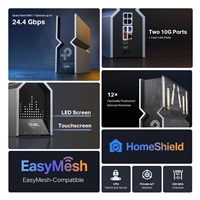 TP-Link Archer BE900 OneMesh/EasyMesh WiFi7 router(BE24000,2,4GHz/5GHz/6GHz,1x10GbELAN/WAN,1xSFP+/10GbEWAN/LAN,4x2,5GbE)