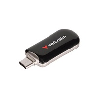 VERBATIM Flash Disk 256GB Plectra USB-C 3.0, černá