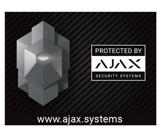 Ajax Výstražná samolepka  sman2001