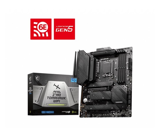 BAZAR - MSI MB Sc LGA1700 MAG Z790 TOMAHAWK WIFI, Intel Z790, 4xDDR5, 1xDP, 1xHDMI, WI-FI - Po opravě (Bez příšlušenství