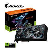 GIGABYTE VGA NVIDIA GeForce RTX 5070 MASTER 12G, 12G GDDR7, 3xDP, 1xHDMI