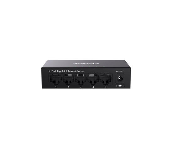 Tenda TEG1005M 5-portový Gigabit Ethernet Switch, 10/100/1000Mbps, Kov