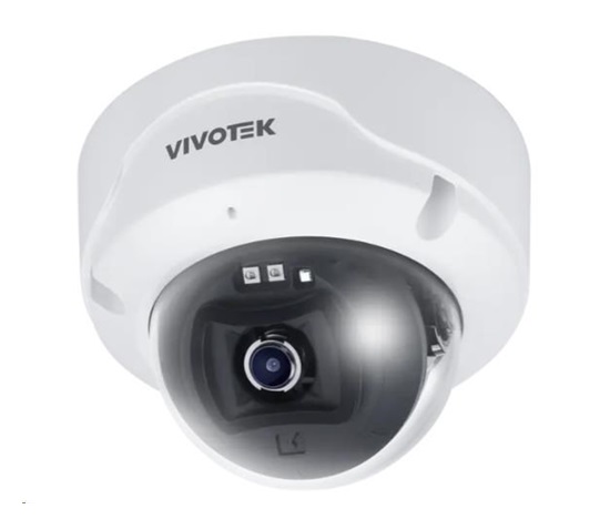 Vivotek FD9199-H, IP kamera 8MPx dome, 4,2mm (110,74°), Smart IR 30 m, HDMi, člověk/vozidlo, AI VCA analýzy
