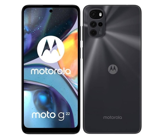 Motorola Moto G22 4G 4GB RAM 64GB Dual Sim, Cosmic Black, EU