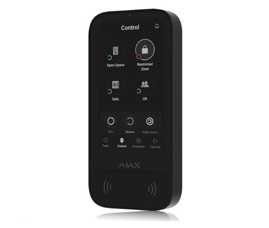 Ajax  KeyPad TouchScreen (8EU) ASP black (58454)