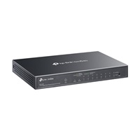 TP-Link OMADA switch ES210GMP (9xGbE,1xGbE/SFPcombo,8xPoE+,123W, fanless)