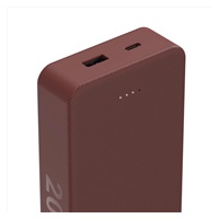 Hama Colour 20, powerbanka 20000 mAh, 3 A, výstup: USB-C, USB-A, červená