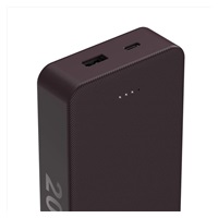 Hama Colour 20, powerbanka 20000 mAh, 3 A, výstup: USB-C, USB-A, slivková ( povidlová )