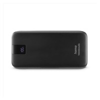 Hama PD 10 powerbanka, 10000 mAh, PD, Qualcomm, 3 výstupy: 2x USB-C, 1x USB-A, LED displej