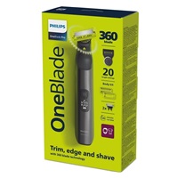 Philips OneBlade Pro 360 QP6552/15 zastřihovač, na tvář a tělo, voděodolný, cestovní pouzdro