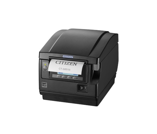 Citizen CT-S851III, 8 dots/mm (203 dpi), USB, black
