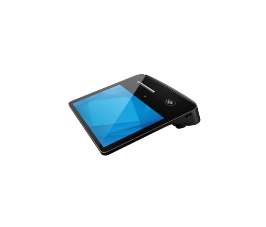 Elo Pay 7" POS System, Print Stand, 17.8cm (7''), Projected Capacitive, 10 TP, Full HD, USB-C, BT, Wi-Fi, Android, black
