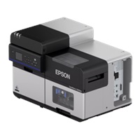 Epson ColorWorks C8000e, matte black ink, cutter, disp., USB, Ethernet, kit (USB), black, grey