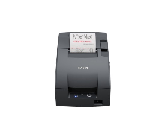 Epson TM-U220IIB, ERC38B, cutter, Ethernet, grey