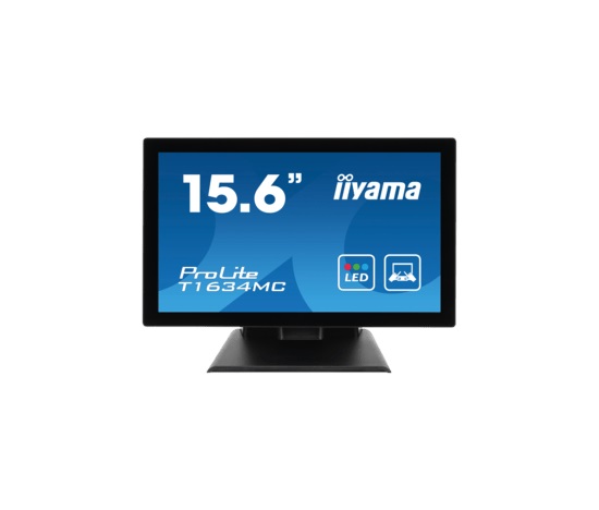 iiyama ProLite T16XX, 39.6 cm (15,6''), Projected Capacitive, 10 TP, Full HD, USB, kit (USB), black