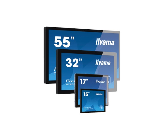 iiyama ProLite TF1015MC-B3, 25,7cm (10,1''), Projected Capacitive, 10 TP, USB, Ethernet, kit (USB), black