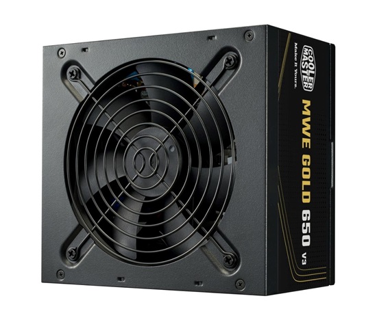 Cooler Master zdroj MWE Gold 650W V3, 120mm, 80+ Gold, ATX 3.1
