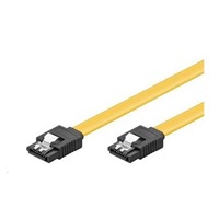 PremiumCord 0,3m SATA 3.0 datový kabel 1.5GBs / 3GBs / 6GBs, kov.západka