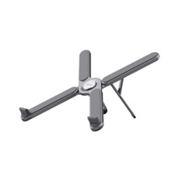 TRUST Stojan na notebook Macy, skládací, až 17.3", šedá