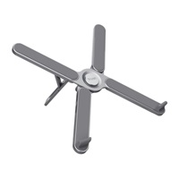 TRUST Stojan na notebook Macy, skládací, až 17.3", šedá