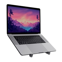 TRUST Stojan na notebook Macy, skládací, až 17.3", šedá