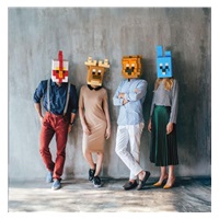 Pixio Voxart - Cubeheads - Buddies, Smart Pixel