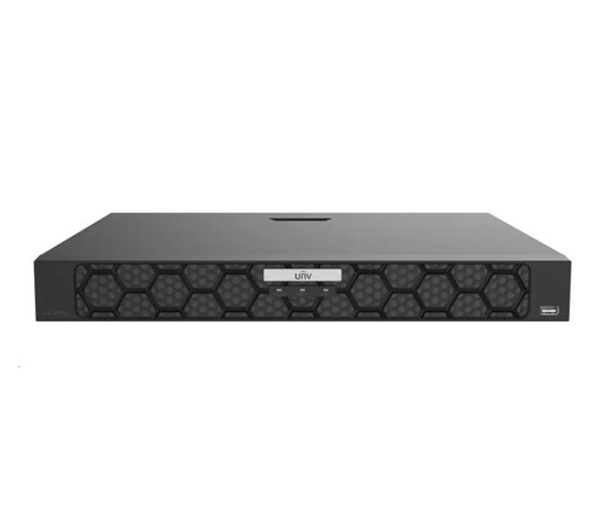 Uniview NVR502-08B-P8-IQ,  kanálů, až 16MP, až 2x16TB HDD, PoE 8ch (130W budget), SMART VCA
