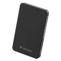VERBATIM Powerbanka Charge 'n' Go Essentials, Magnetická, 20000 mAh, USB-C, Černá