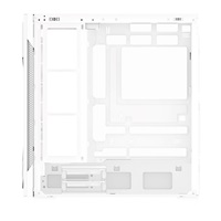 ADATA XPG case STARKER AIR BTF Mid-Tower, bez zdroje, 4x 120mm ARGB, Bílá