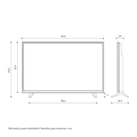 Samsung UE43DU8072 43" TV, 4K Ultra HD, LED, Smart, HDR, OS Tizen, WiFi, Bluetooth, chytrý ovladač