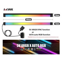 1stCOOL AURA EVO ARGB LED, SATA, 28cm, černá