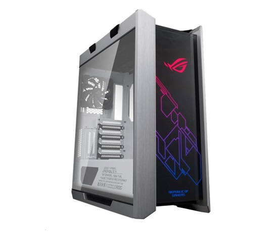 BAZAR - ASUS case ROG STRIX HELIOS GX601 WHITE AURA, EATX, RGB Mid-Tower, bílá - Poškozený obal (Komplet)