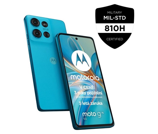 Motorola g75 5G 256/8GB Relucent Blue, EU