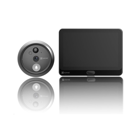 Ezviz  HP4 - wi-fi domovní kukátko s monitorem (CS-HP4-R100-6E2WPFBS)