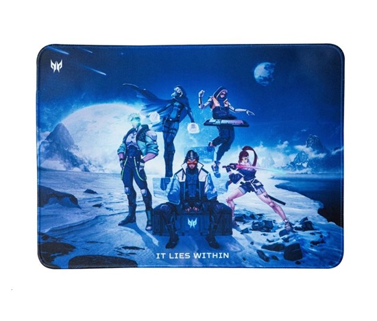 ACER Predator Gaming Mousepad M, podložka pod myš, spodní gumová protiskluzová vrstva, horní vrstva polyester s potiskem
